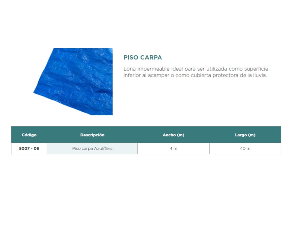 Piso Carpa